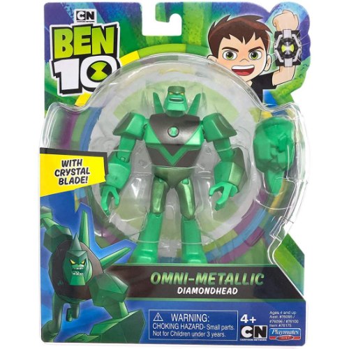 דמות בן 10 דיימונדהד מטאלי - Ben 10 Omni-Metallic Diamondhead