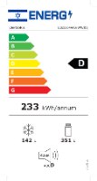 מקרר מקפיא תחתון 493 ליטר לבן ELECTROLUX דגם EBE5304AAW אלקטרולוקס