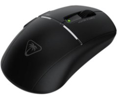 עכבר גיימינג אלחוטי Turtle Beach Burst II Pro – מבט עליון-קדמי על העכבר השחור עם גלגלת ולוגו