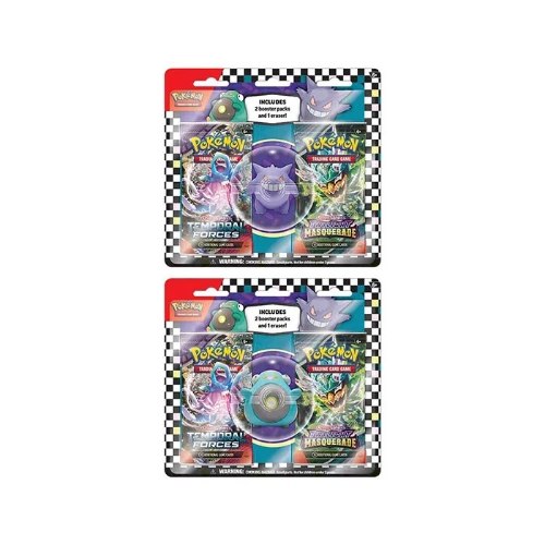 פוקימון 2 חב' מחקים Pokémon 2-Pack Eraser Blister Summer 2024