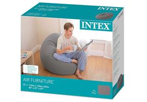 כורסה מתנפחת 107X104 גובה 69 ס"מ | מקט 68579 | INTEX | קפיץ קפוץ