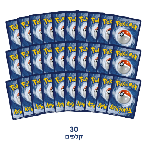 Pokemon TCG: 30 Random Common Pokemon Cards קלפי פוקימון נפוצים אקראיים 30 יח