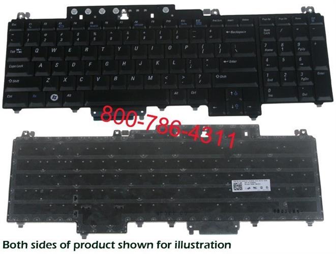 החלפת מקלדת למחשב נייד דל Dell Inspiron 1720 / 1721 Keyboard JM451 NSK-D8201