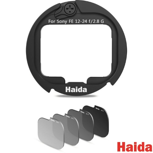 Haida Rear Lens ND Filter Kit for Sony FE 12-24mm f/2.8 GM Lens קיט פילטרים אחוריים כולל מתאם