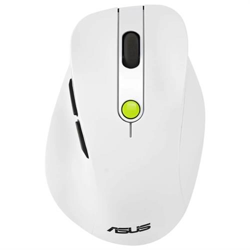 Asus MD105 Wireless Mouse (Volt Green) White