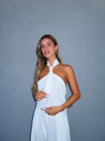 TIE TOP- WHITE