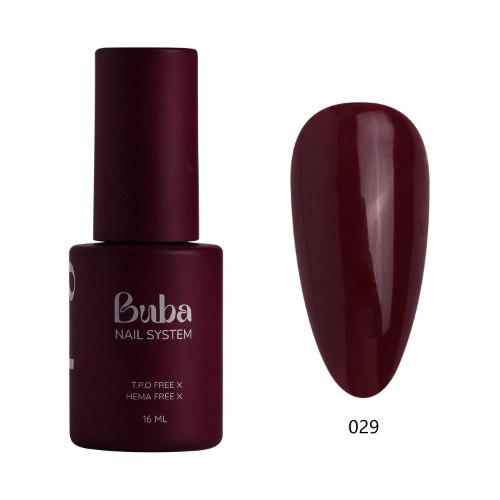 לק ג׳ל בובה Buba HEMA FREE גוון 029