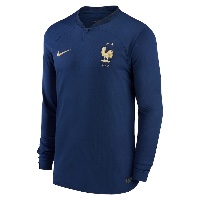 France Home Shirt Long Sleeve 2022