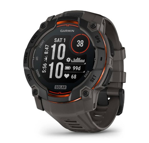 שעון חכם אינסטינקט 3 סולאר Garmin Instinct 3 Solar 50mm