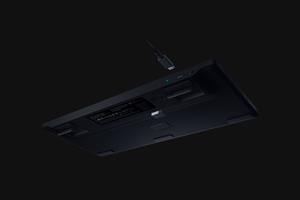 מקלדת גיימינג מכנית שטוחה אלחוטית Razer BlackWidow V4 Low Profile TKL HyperSpeed Orange Switch