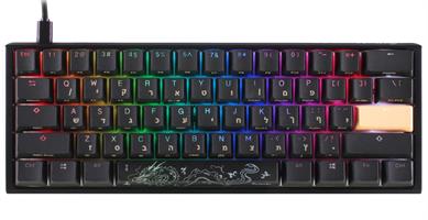 מקלדת מכנית קומפקטית Ducky One 3 Mini עם סוויצ’ים Cherry