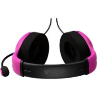 אוזניות גיימינג חוטיות צבע ורוד Turtle Beach PDP Airlite for PS5 – שם המוצר המלא אוזניות ורודות ושחורות עם מיקרופון גמיש