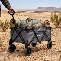 עגלת קמפינג 100 L עם גלגלי שטח עבים 7241003 מבית GOLEADER