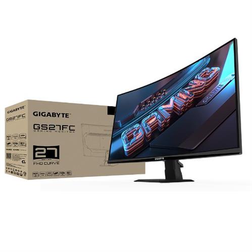 מסך גיימינג קעור Gigabyte GS27FC FHD VA 1MS HDR Ready 180Hz