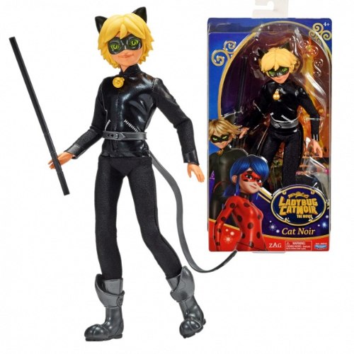 סט בובה ואביזרים חתול שחור הסרט Ladybug CatNoir