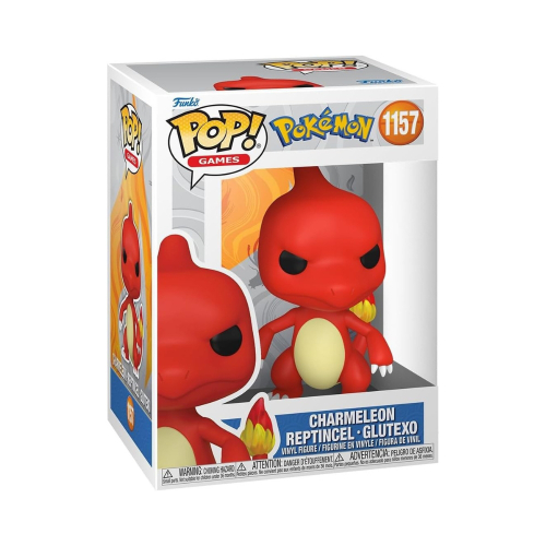 פופ פוקימון - צ'רמיליון -  Funko Pop Pokemon Charmeleon #1157