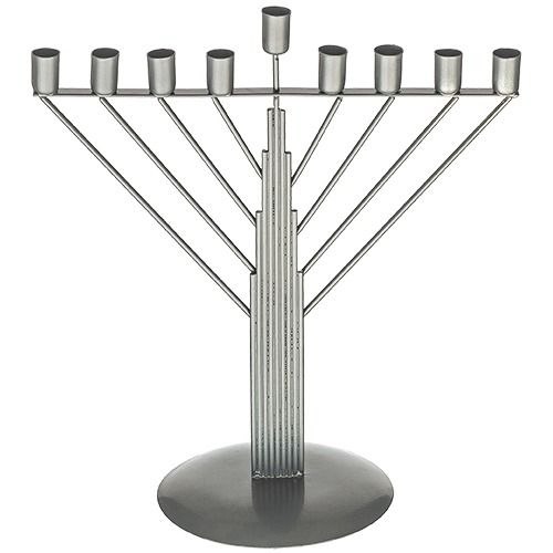 חנוכיית חוטים חבד לנרות – מוכספת