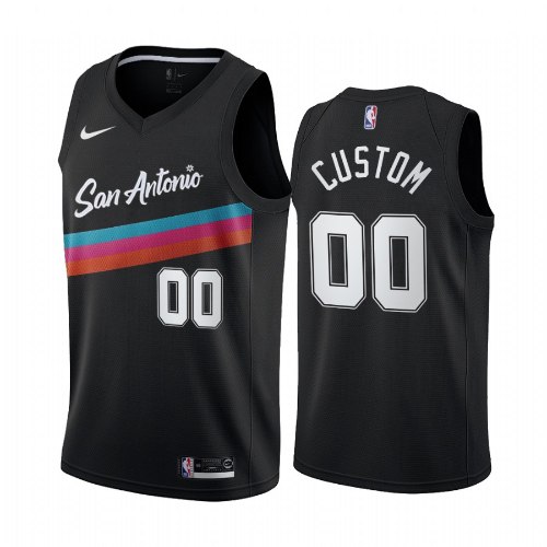 גופיית NBA סאן אנטוניו City Edition Fiesta Colors עם הדפסת שם ומספר לבחירה