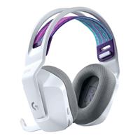 אוזניות קשת אלחוטיות לגיימינג Logitech G733 Lightspeed צבע לבן