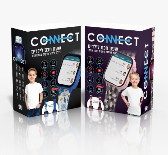שעון טלפון חכם לילדים KIDIWATCH דגם Kidi Connect 5.0