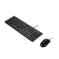 סט מקלדת ועכבר ASUS U2000 Keyboard+Mouse Set שחור