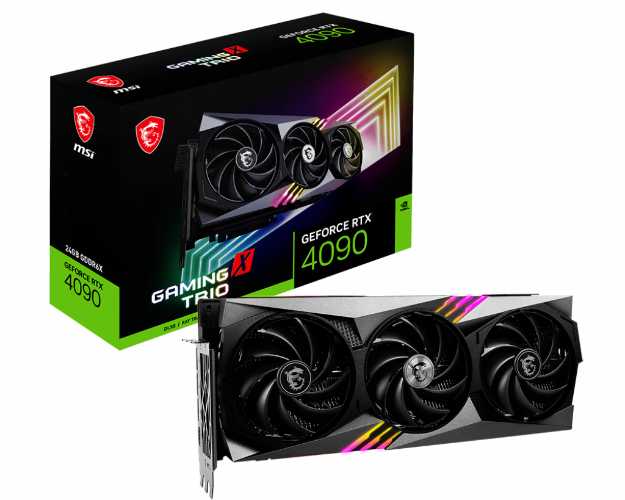 כרטיס מסך MSI GeForce RTX 4090 GAMING X TRIO 24G