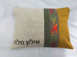 שקית לטלית  בעיצוב מהודר בשילוב עיטורים מיוחדים - דגם אילון