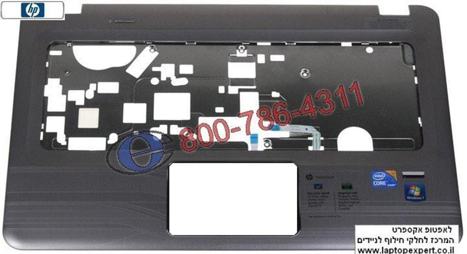 תושבת פלסטיק קדמית HP Pavilion dv6 Top Cover Palmrest Without TOUCHPAD P/N 3LLX6TP103