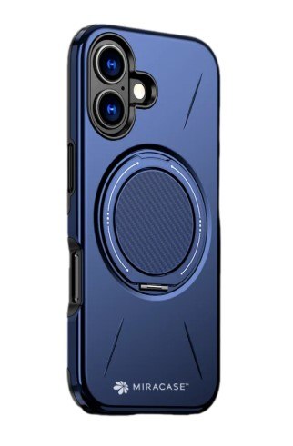 קייס פלסטיק לטלפון נייד מירקייס דגם Miramag עבור iPhone 17 כחול