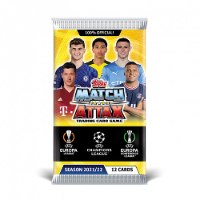 מאץ' אטקס חפיסת 12 קלפים ליגת האלופות - MATCH ATTAX