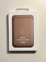 ארנק FineWoven MagSafe מקורי ל- iPhone 12/13/14/15/16/17/Air
