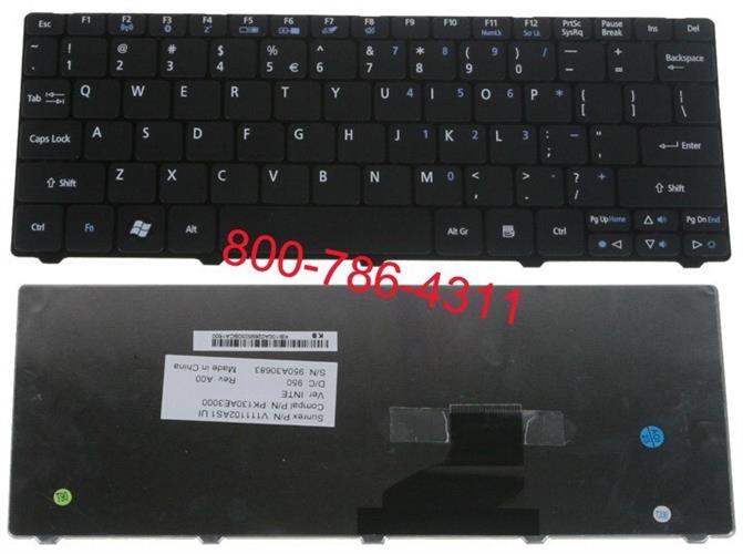 החלפת מקלדת למחשב נייד אייסר Acer Aspire one D260 533 Keyboard NSK-AS41D 9Z.N3K82.41D