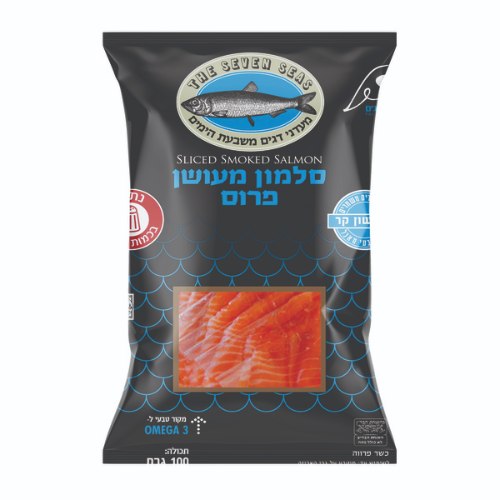 סלמון מעושן פרוס 100 גר'