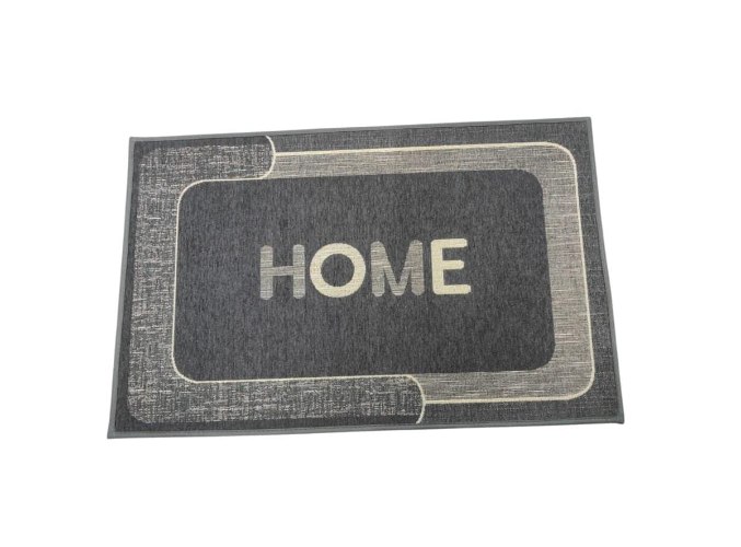 שטיחון לדלת כיתוב HOME דגם 016 מידות שונות לבחירה (המחיר משתנה בהתאם למידות המוצר)