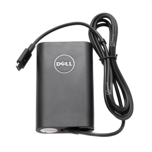 מטען מקורי למחשב נייד דל Dell 20V 3.25A 65W Type-C