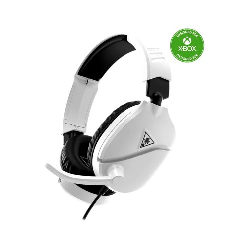 אוזניות גיימינג חוטיות טרטל ביץ' Turtle Beach Recon 70 עם דרייברים 40 מ"מ בצבע לבן