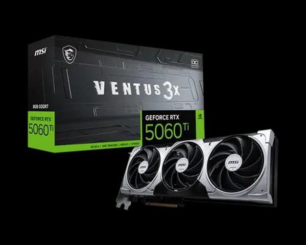 כרטיס מסך RTX 5060 Ti 8G VENTUS 3X OC 4711377337649 MSI