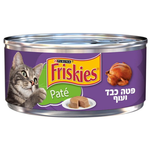 שימורי פריסקיז כבד&עוף 156 גר'
