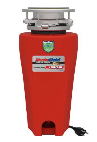 טוחן אשפה WASTEMAID ELITE דגם 1990 SLIM - JONECA USA בעל מנוע עוצמתי 0.75 כח סוס !