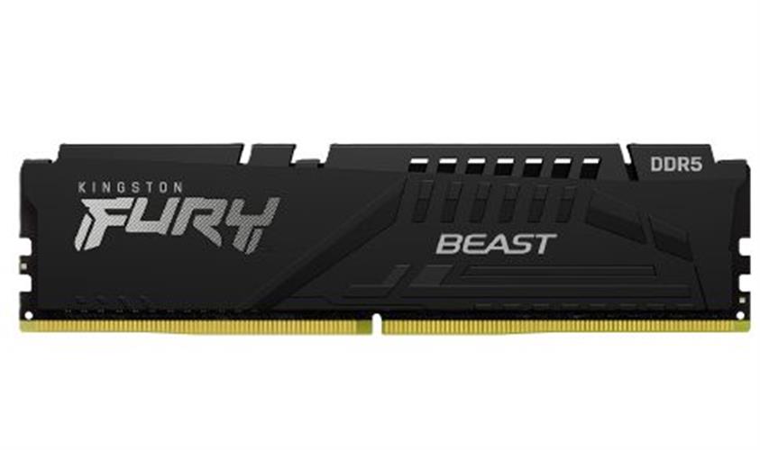 זכרון Kingston Fury Beast DDR5 32GB 2X16 6400MHZ CL32 INTEL XMP