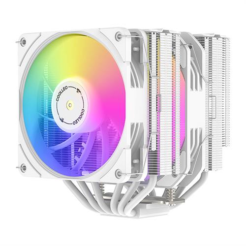 Coolleo Etian P60T Symphony V2 ARGB White CPU Cooler