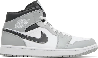 Air Jordan 1 Mid Light Smoke Grey