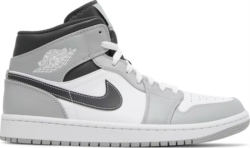 Air Jordan 1 Mid Light Smoke Grey