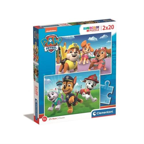קלמנטוני - זוג פאזלים 2X20 חלקים משמר המפרץ - Clementoni 24800