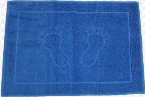 מגבת כפות רגליים מבית ערד כחול/חום
