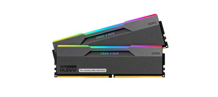 זיכרון לנייח – Klevv CRAS V RGB UDIMM DDR5 6000MT/s 32GB (2×16GB)
