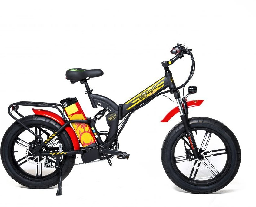 אופניים חשמליים דגם ביג דוג אוף רוד עם סוללה 48V/16AH של חברת גרין בייק Greenbike Big Dog Off Road