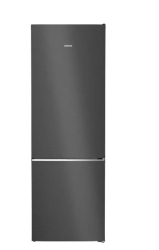 מקרר מקפיא תחתון 440 ליטר דגם KG49NSBBF סימנס Siemens זכוכית שחורה