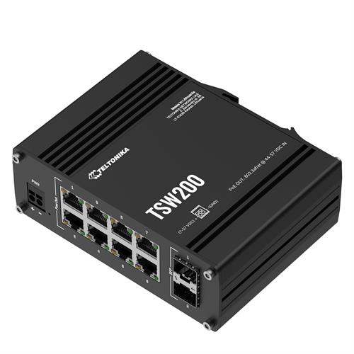 INDUSTRIAL POE+ ETHERNET SWITCH