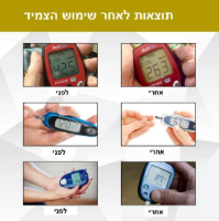 רצועת יד לאיזון הסוכר וספורט